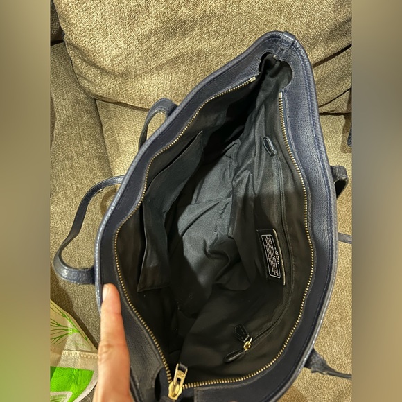 Coach Navy Blue Tote Bag - Picture 4 of 4